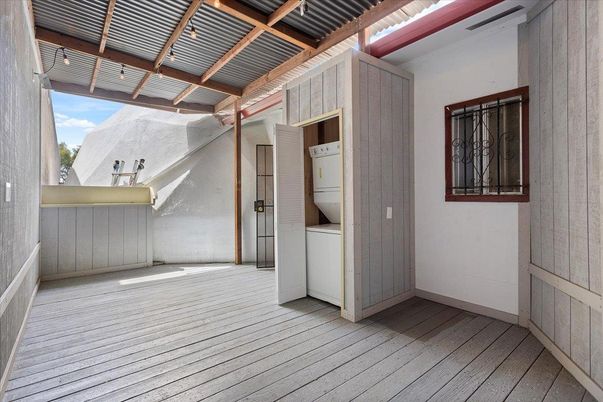 Utility Closets, Washer, Wood Texture Flooring