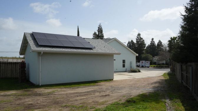 Backyard, Exterior, Solar Panels