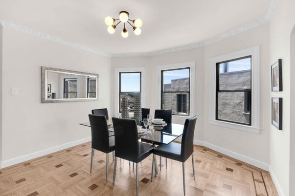Dining room, Interior, Wood Texture Flooring