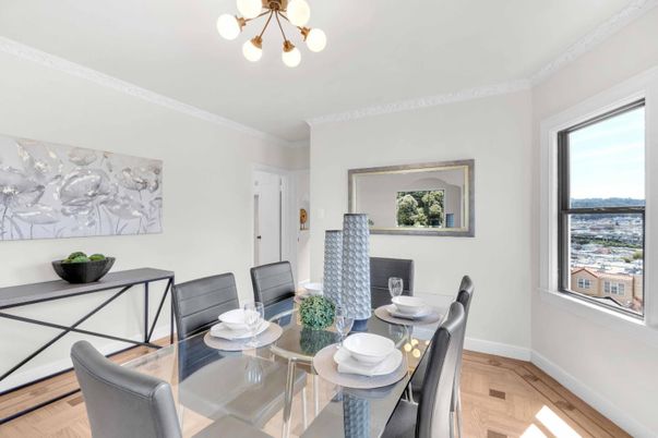 Dining room, Interior, Wood Texture Flooring
