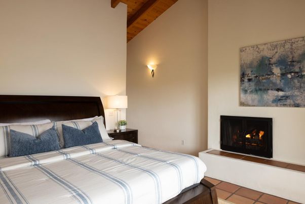 Bedroom, Fireplace, Interior, Wooden Beams, Wooden Ceilings