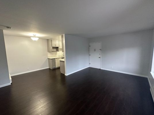 Empty room, Interior, Kitchen, Wood Texture Flooring