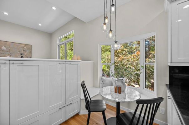 Interior, Pendant Lights, Recessed Lighting, Wood Texture Flooring
