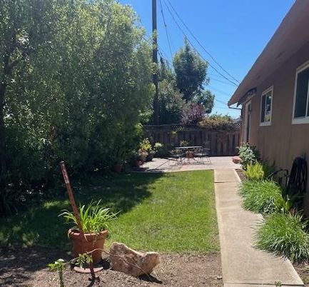 Backyard, Exterior