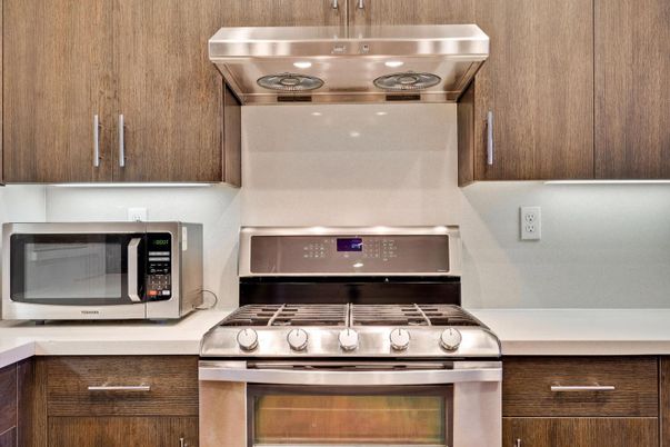 Interior, Kitchen, Stainless Steel Appliances