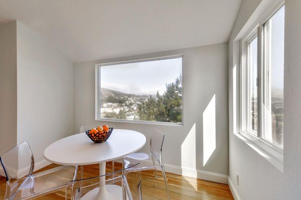 Dining room, Interior, Wood Texture Flooring