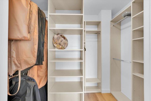 Interior, Walk-in Closets, Wood Texture Flooring