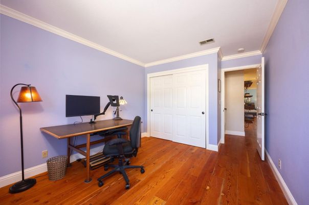 Home Office, Interior, Wood Texture Flooring
