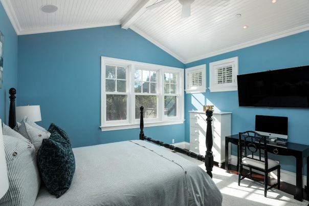 Bedroom, Home Office, Interior, Recessed Lighting