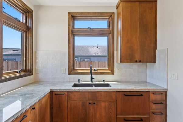Interior, Kitchen, Tile Countertops, Water