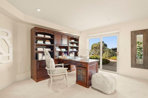 Home Office, Interior, Recessed Lighting