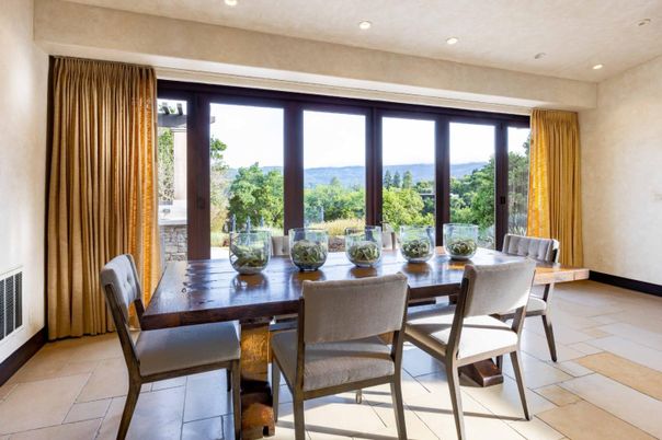 Dining room, Interior, Recessed Lighting