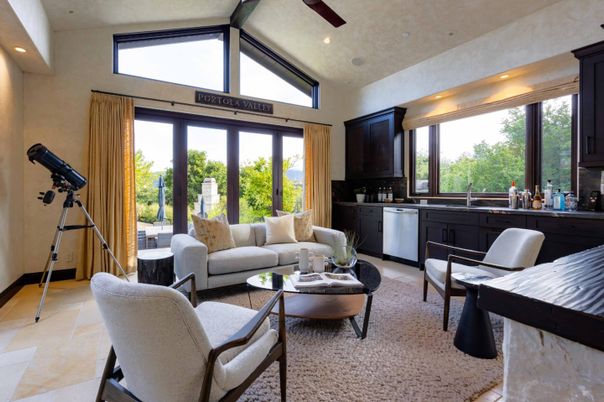 Interior, Kitchen, Living room, Recessed Lighting