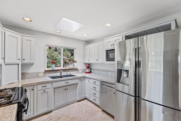 Interior, Kitchen, Recessed Lighting, Stainless Steel Appliances