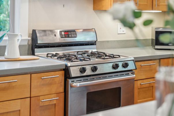 Interior, Kitchen, Stainless Steel Appliances