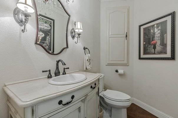 Bathroom, Interior, Wood Texture Flooring