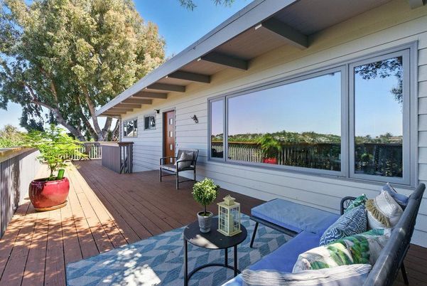 Exterior, Wood Texture Flooring
