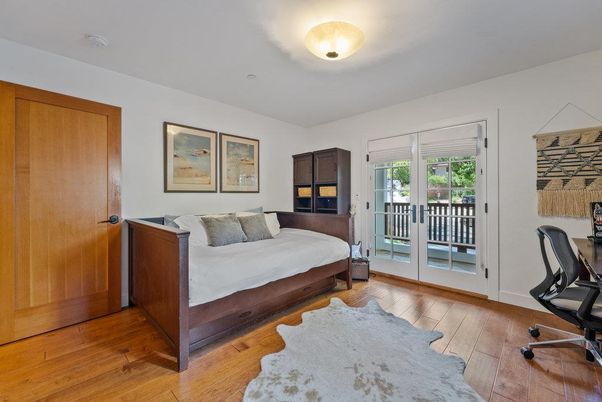 Bedroom, Home Office, Interior, Wood Texture Flooring