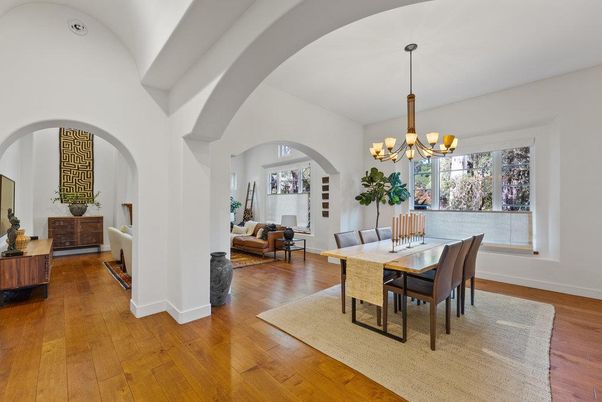 Chandelier, Dining room, Interior, Living room, Wood Texture Flooring