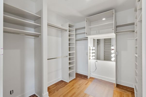 Interior, Recessed Lighting, Walk-in Closets, Wood Texture Flooring