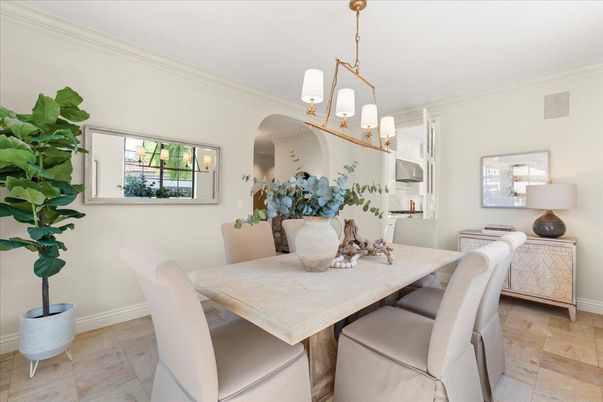Dining room, Interior, Pendant Lights
