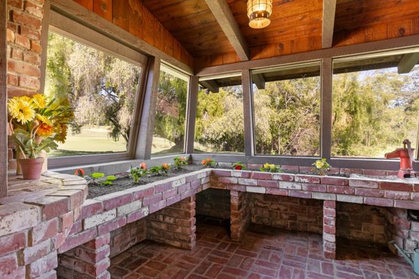 Interior, Sun Room, Wooden Beams, Wooden Ceilings