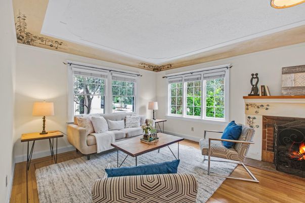 Fireplace, Interior, Living room, Wood Texture Flooring