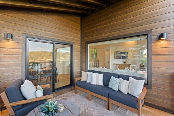 Interior, Living room, Wood Texture Flooring, Wooden Walls