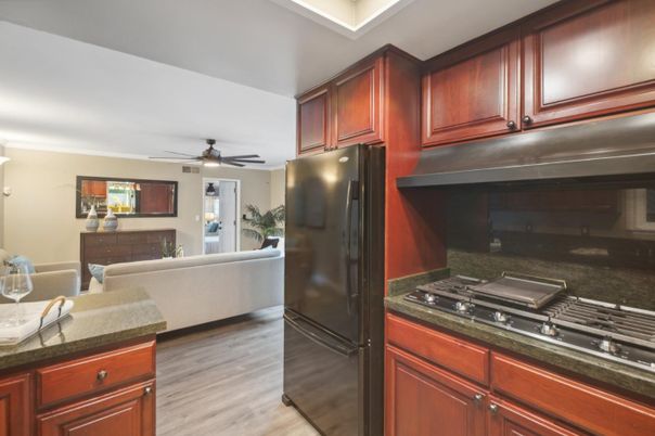 Interior, Kitchen, Living room, Wood Texture Flooring