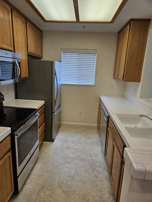 Interior, Kitchen, Tile Countertops