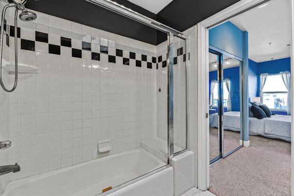 Bathroom, Bedroom, Glass Shower, Interior