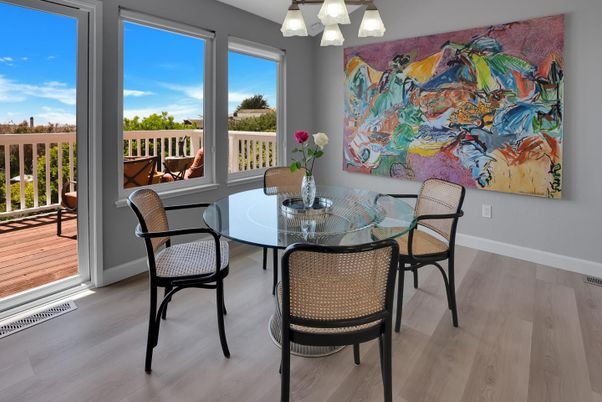 Dining room, Interior, Wood Texture Flooring
