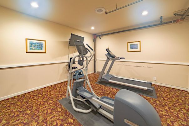 Fitness Equipment, Interior, Recessed Lighting
