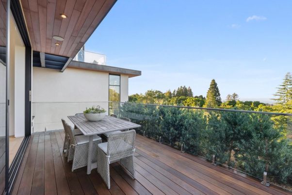 Exterior, Wood Texture Flooring