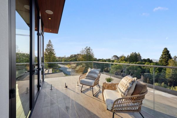 Exterior, Wood Texture Flooring