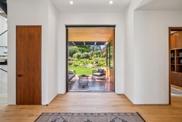 Interior, Recessed Lighting, Wood Texture Flooring