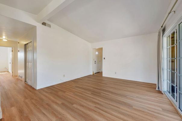Empty room, Interior, Wood Texture Flooring