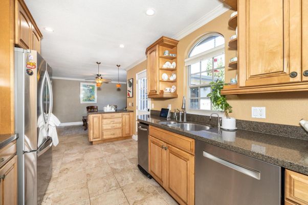 Interior, Kitchen, Recessed Lighting, Stainless Steel Appliances