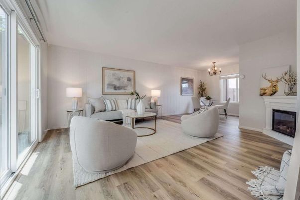 Chandelier, Dining room, Fireplace, Interior, Living room, Wood Texture Flooring