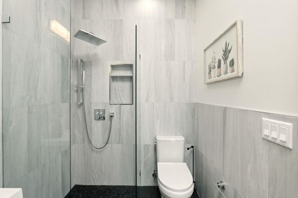 Bathroom, Glass Shower, Interior