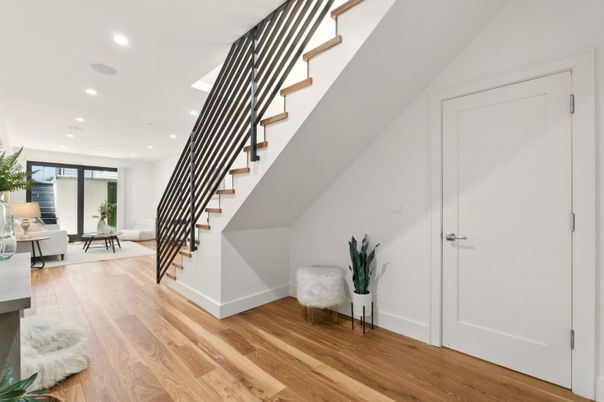 Interior, Recessed Lighting, Wood Texture Flooring