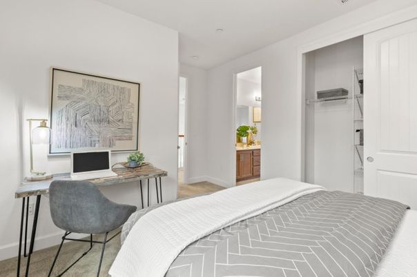 Bedroom, Home Office, Interior