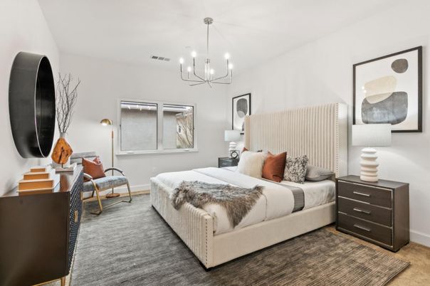 Bedroom, Chandelier, Interior, Pendant Lights