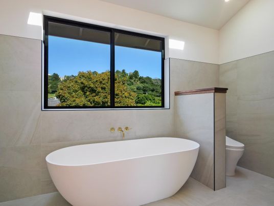 Bathroom, Free Standing Baths, Interior, Recessed Lighting