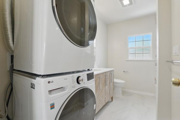 Bathroom, Interior, Marble, Washer