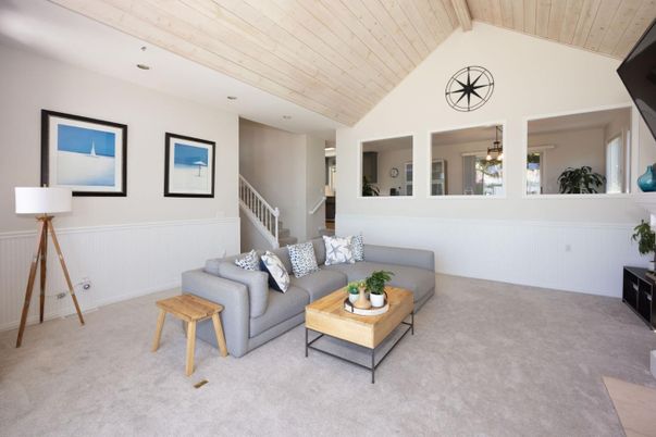 Interior, Living room, Wooden Ceilings