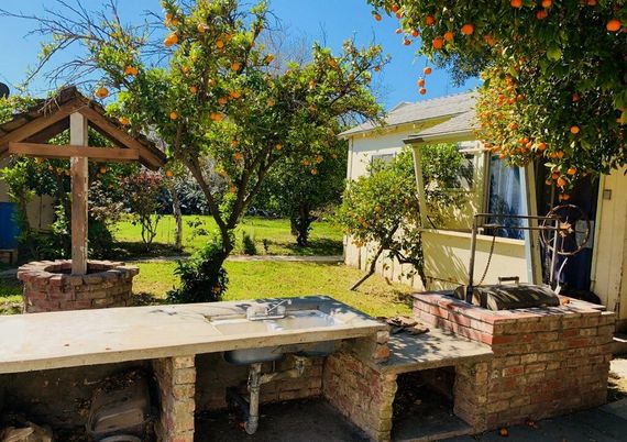 Backyard, Exterior, Hot Tub