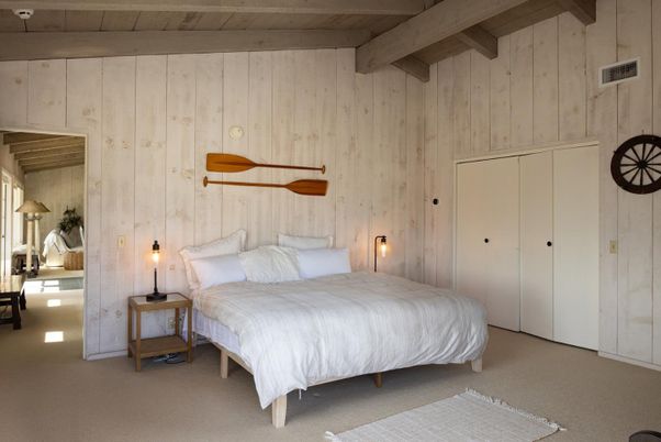 Bedroom, Interior, Wooden Beams, Wooden Ceilings, Wooden Walls