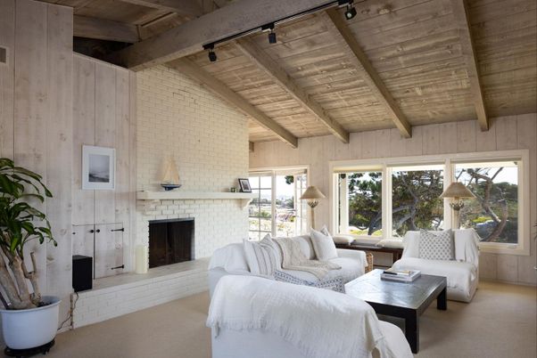 Fireplace, Interior, Living room, Stone Walls, Wooden Beams, Wooden Ceilings, Wooden Walls