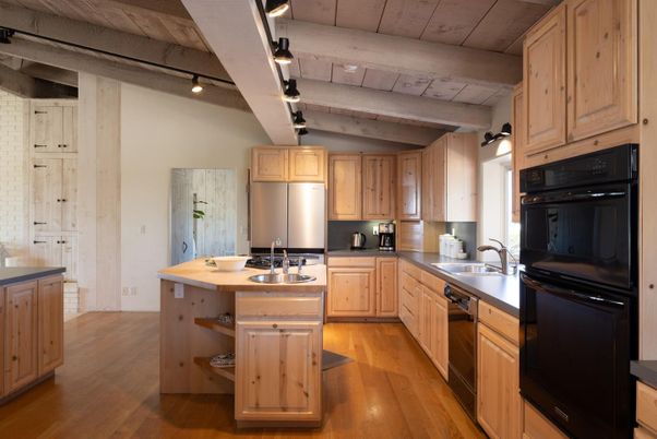 Interior, Kitchen, Wooden Beams, Wooden Ceilings, Wood Texture Flooring